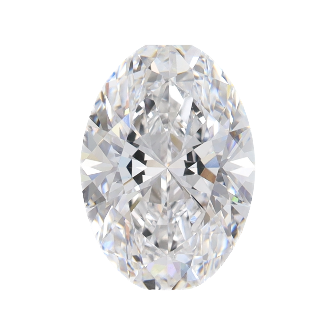 Oval cut Lab Created Diamonds - IGI & GIA certified
