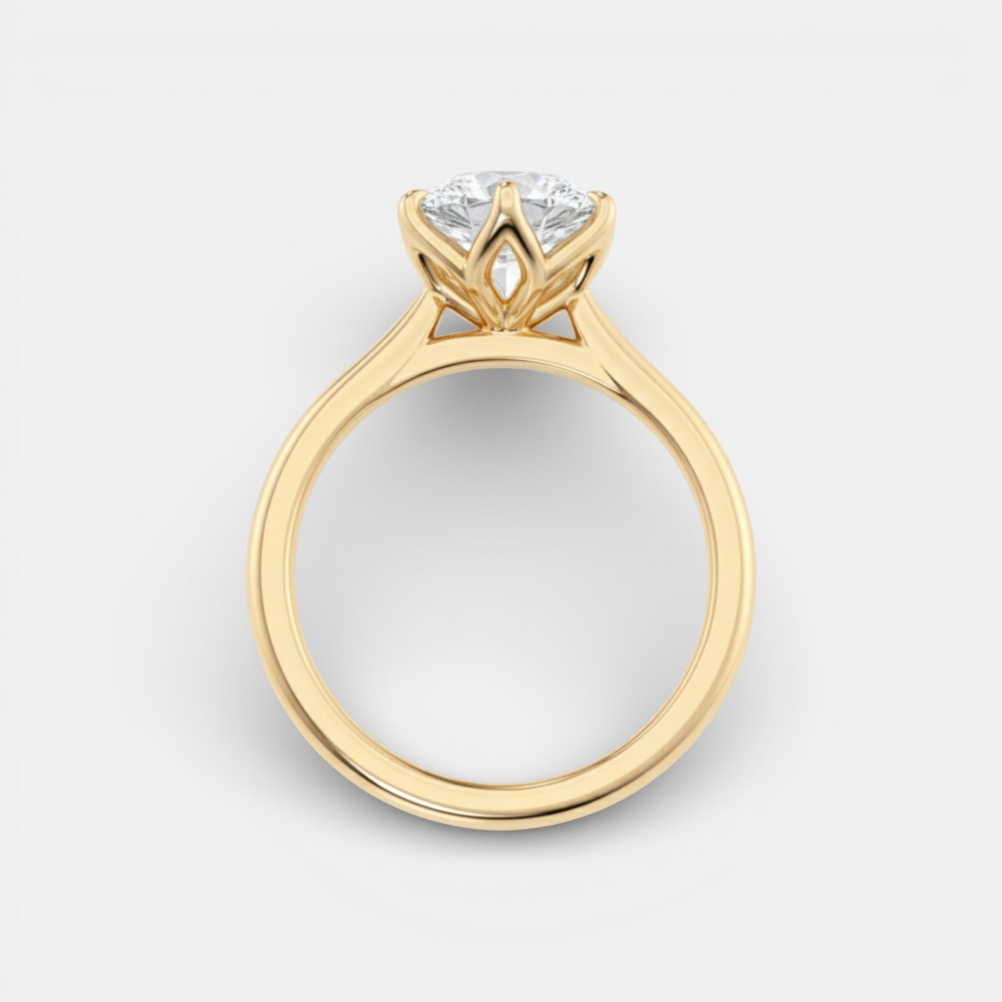 the LUNA Ring - 6 prong