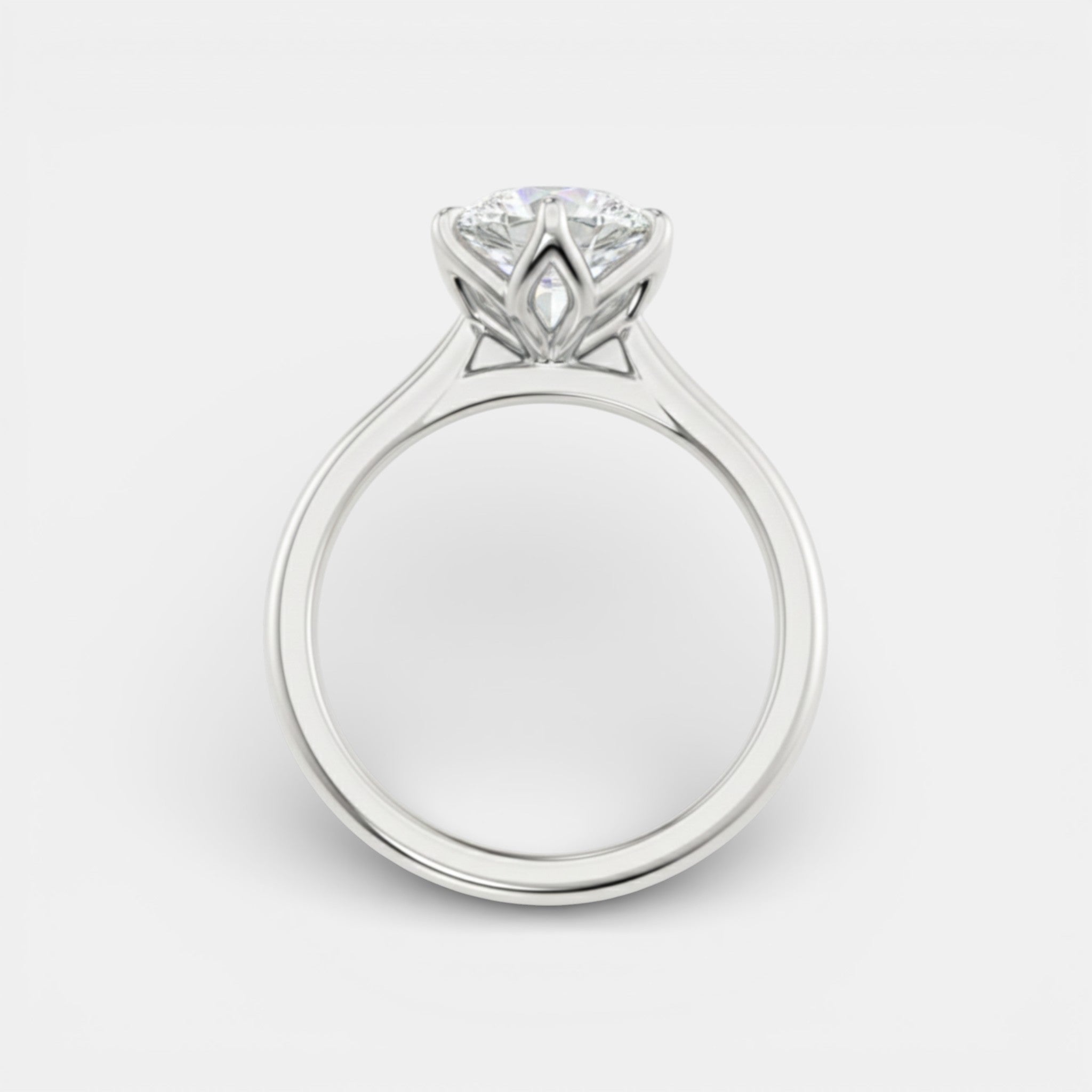 the LUNA Ring - 6 prong
