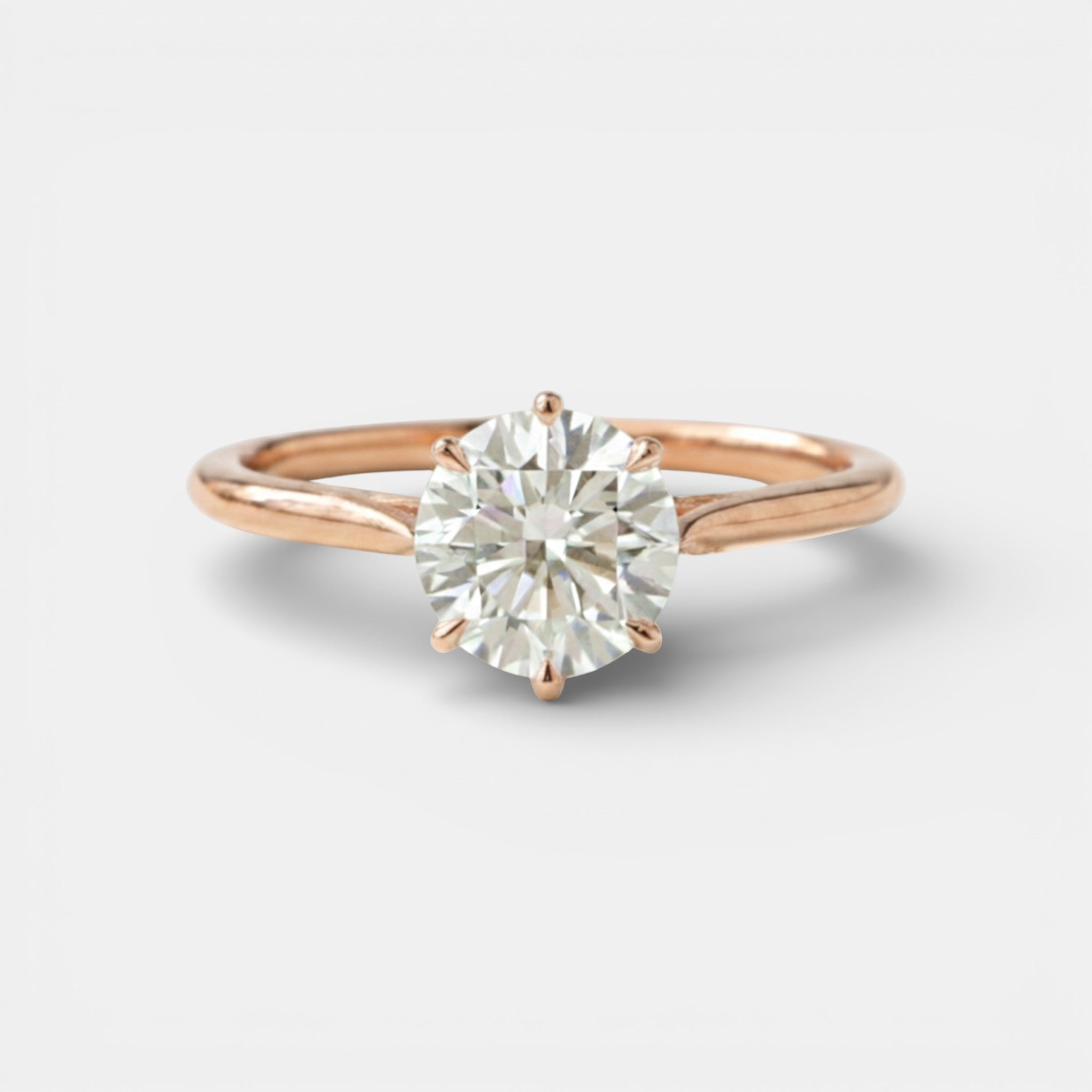 the LUNA Ring - 6 prong