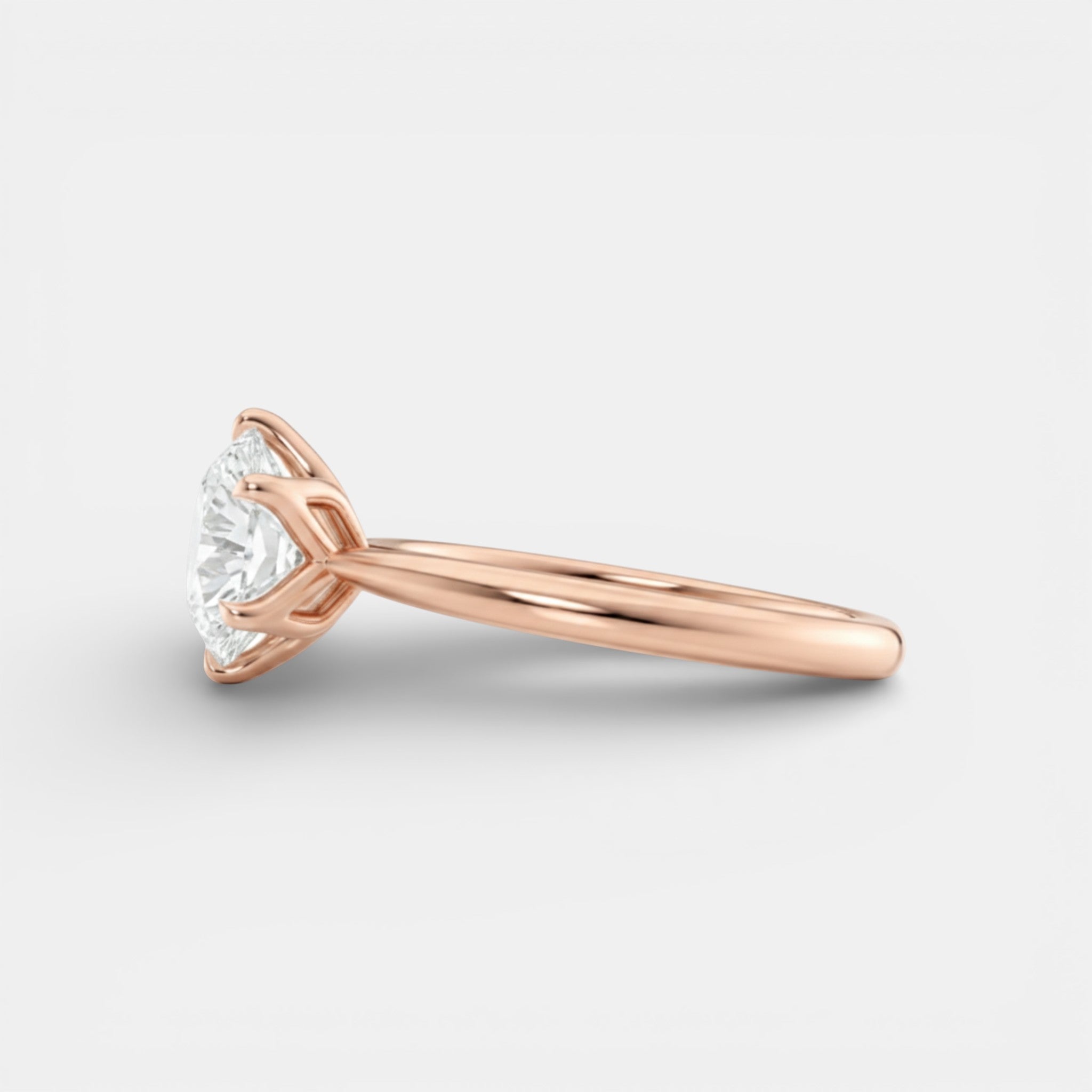 the LUNA Ring - 6 prong