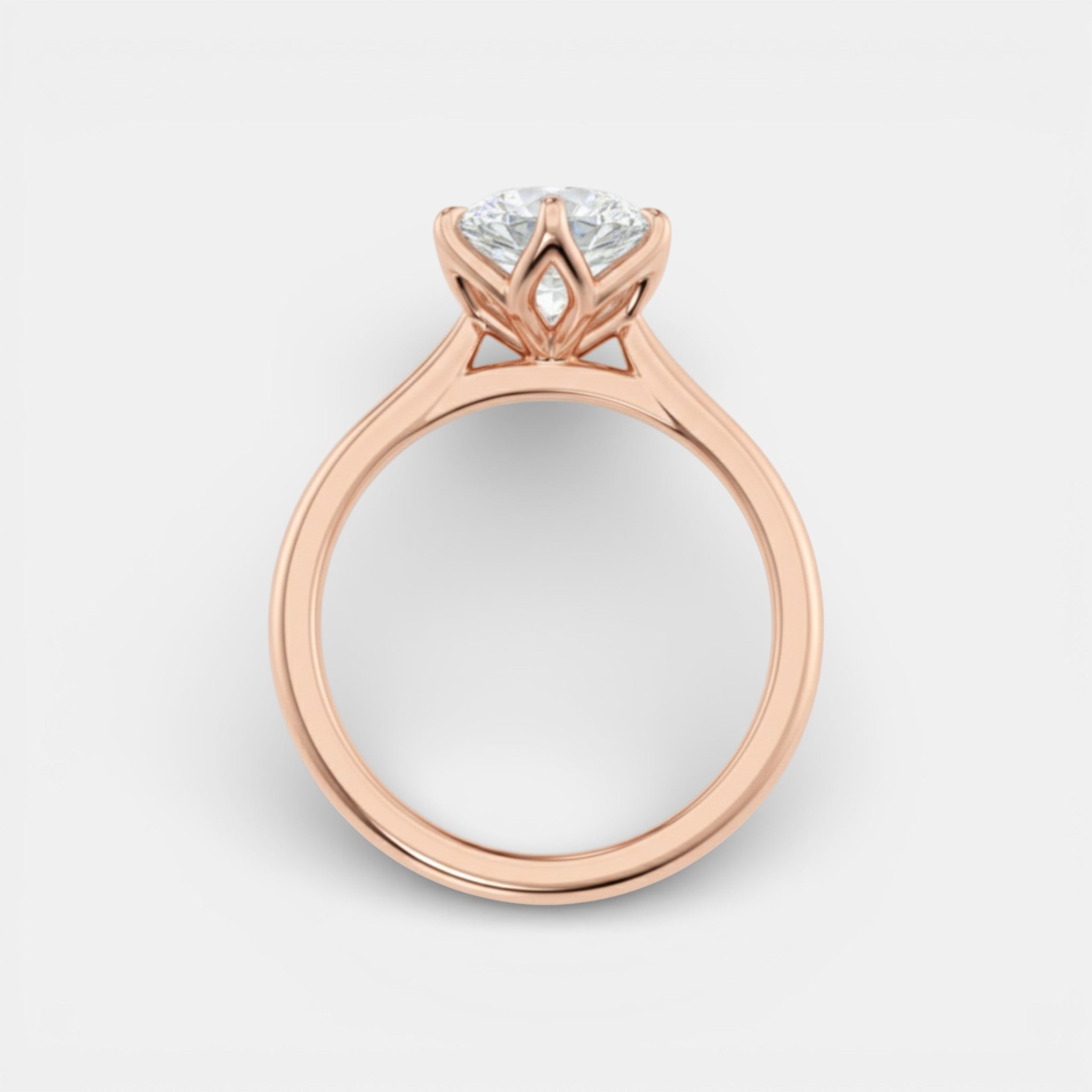 the LUNA Ring - 6 prong